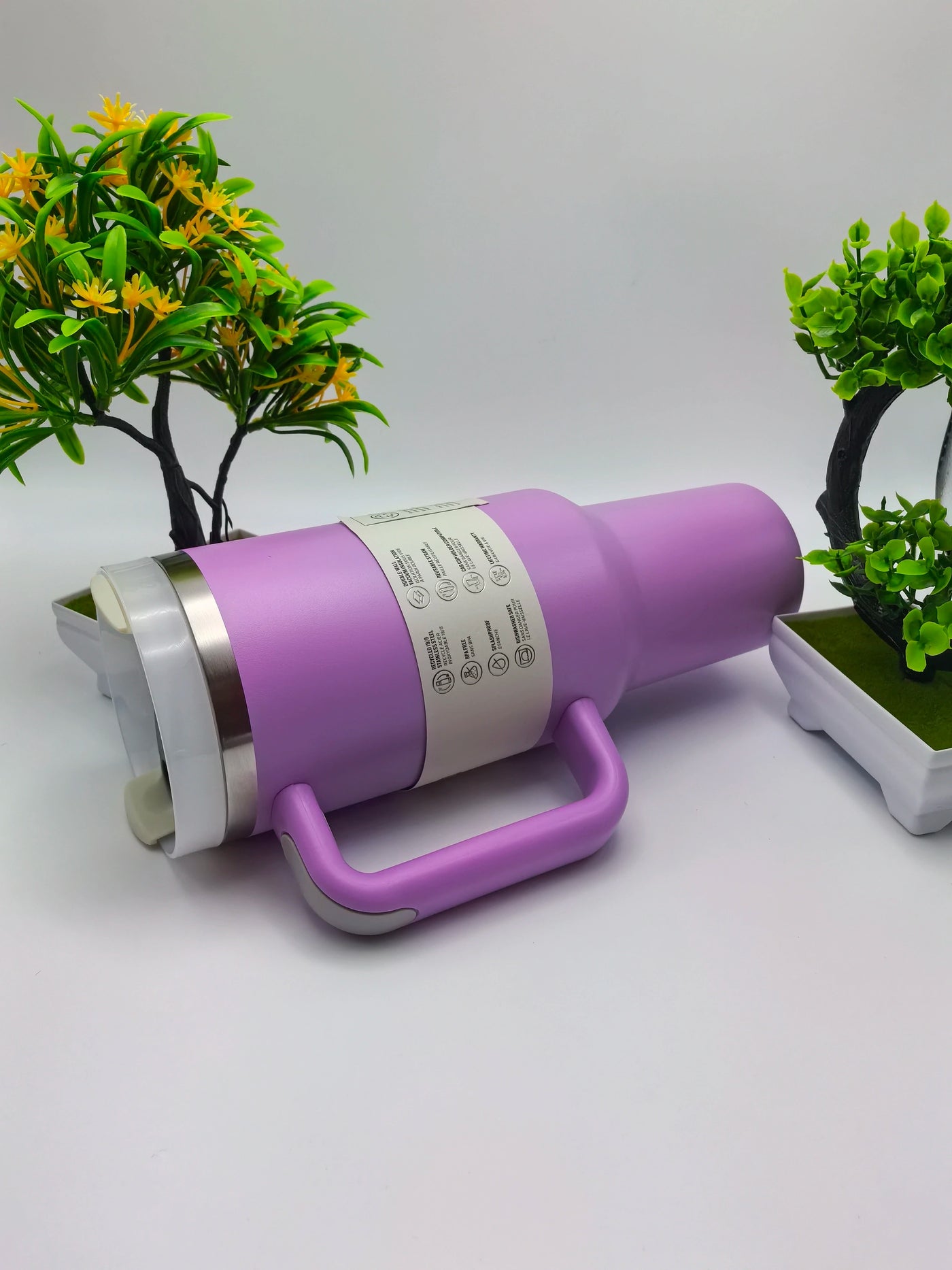 2025 New HOT Large Capacity 40Oz Stainless Steel Vacuum Flask - Insulated Tumbler Cup with Lids and Straws, Perfect for Travel