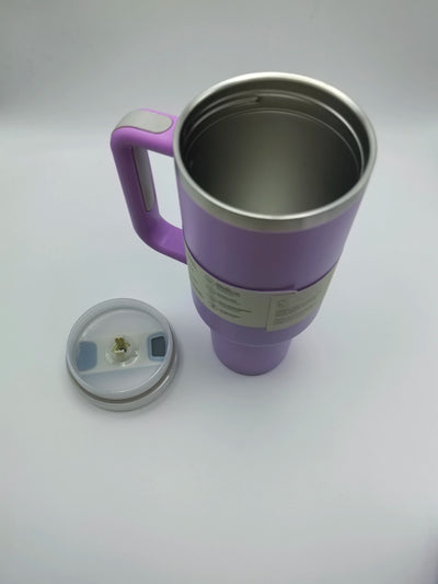 2025 New HOT Large Capacity 40Oz Stainless Steel Vacuum Flask - Insulated Tumbler Cup with Lids and Straws, Perfect for Travel